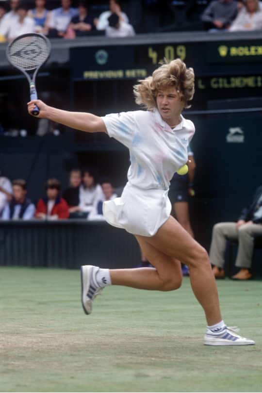 Mandatory Credit: Photo by Peter Brooker/REX (135833c) Steffi Graf WIMBLEDON TENNIS CHAMPIONSHIP IN LONDON, BRITAIN - 1987
