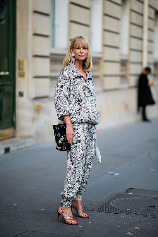 Jeanette Madsen in Track Suit