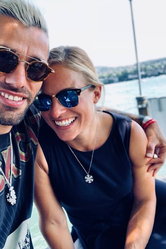 Valon Behrami Lara Gut Schweizer Nati Paar