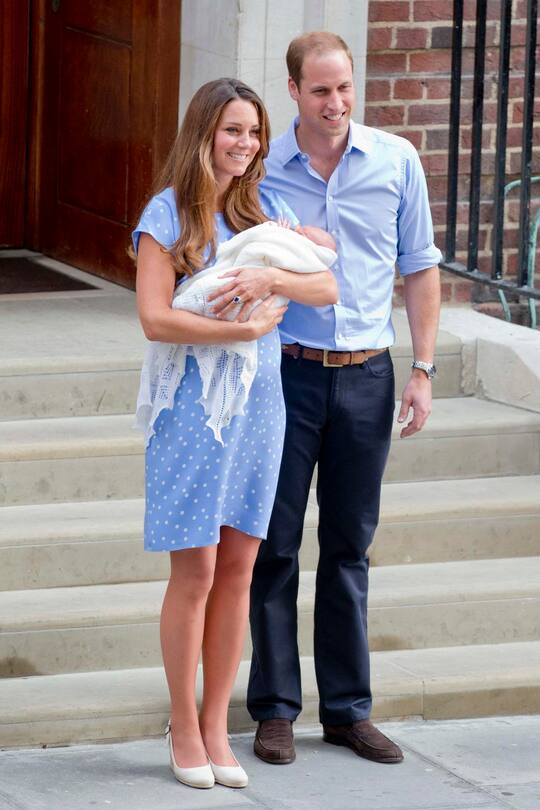 Kate William und George 2013