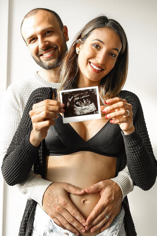 Sarah Leutenegger wird Mutter