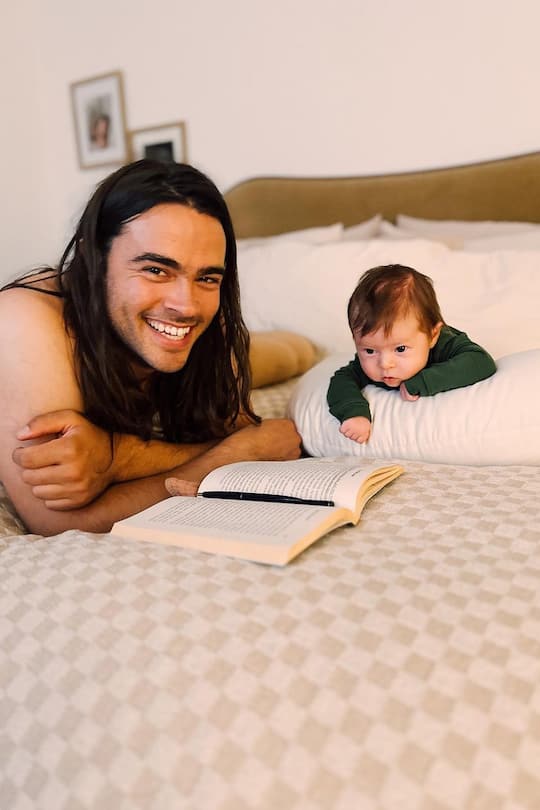 Louetta mit ihrem Vater