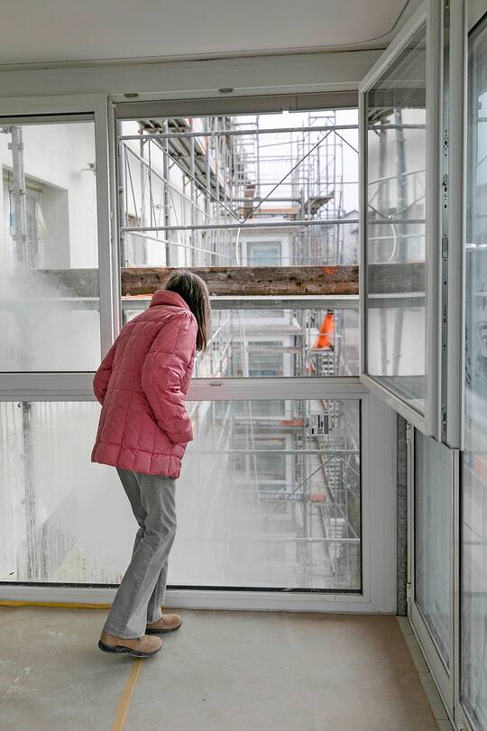 BKW Eisheizung, neue Ãberbauung, Besitzerin Margrit Meier-Roth