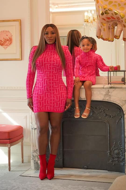 Serena Williams und Tochter Alexis Olympia Ohanian