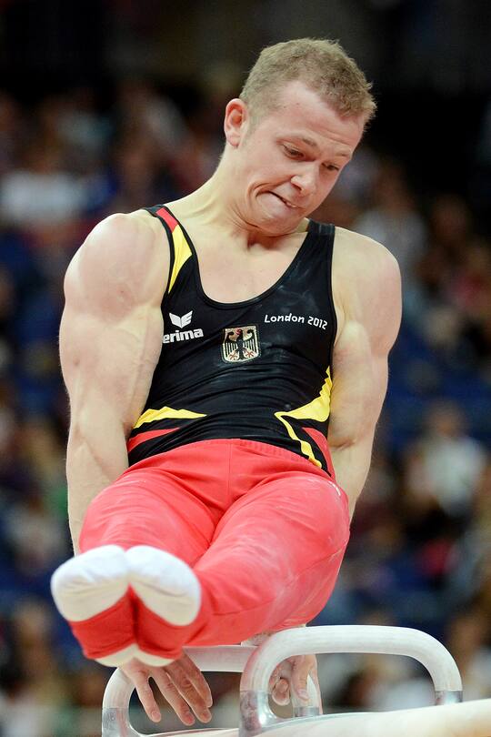 Lustige Olympia-Gesichter