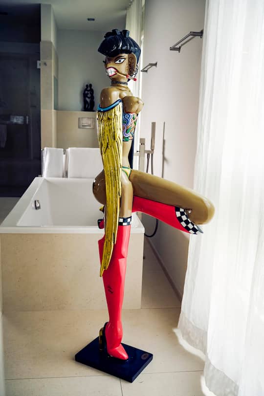 Markus und Daniela Saegmueller Gastronomen, Kinder Annina und Andri, Zollikon ZH, 2020, LIVING SI 16/2021