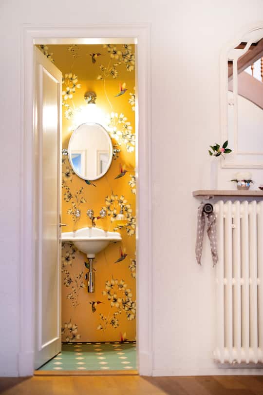 Roger Köppel, Schweizer Jouranlist, Nationalrat, Tochter Anna, Sohn Viktor, Baby Paul, Kuesnacht, SI 17/2021