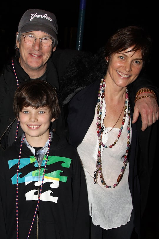 Richard Gere, Sohn Homer, Frau Carey Lowell