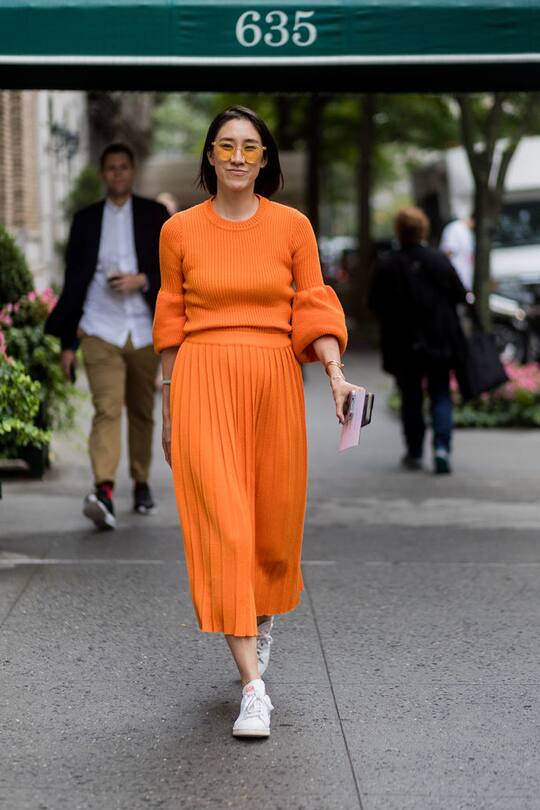 Eva Chen an der NYFW