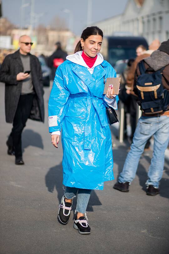 Street Style von der Mailand Fashion Week