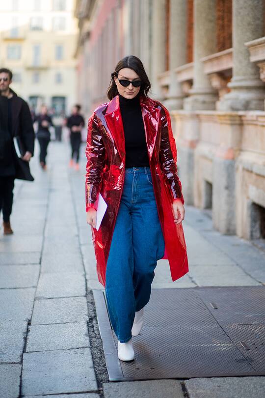 Street Style von der Mailand Fashion Week