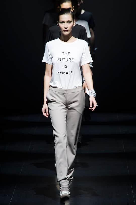 Bella Hadid auf dem Runway