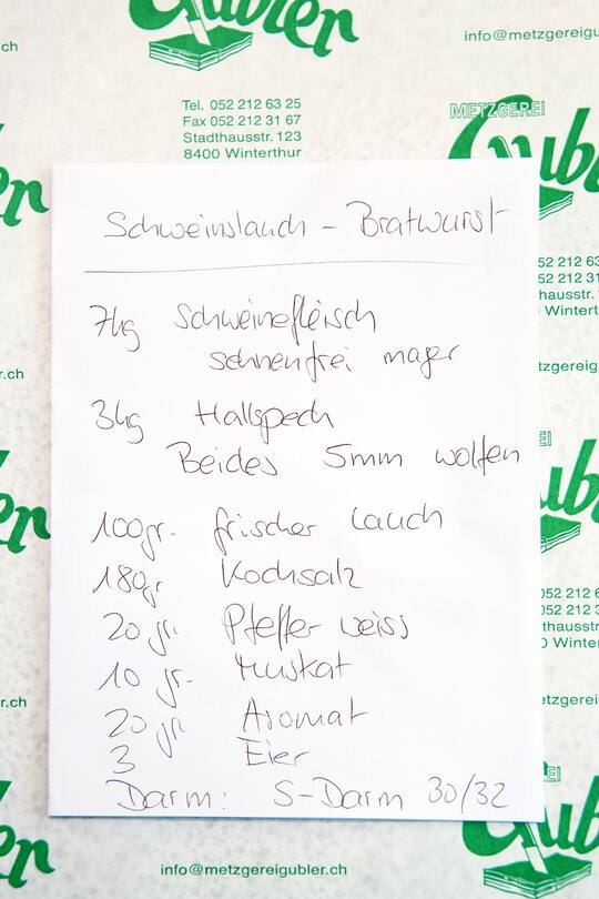 Rezeptinterpretation