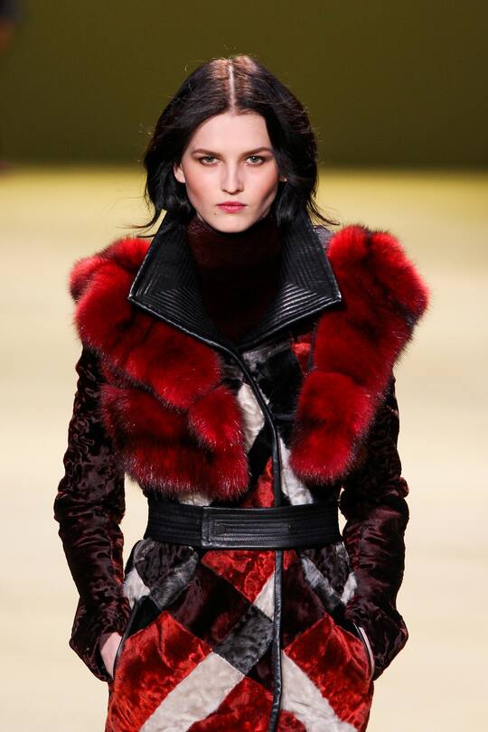 Laufstegköniginnen HW2014 Katlin Aas