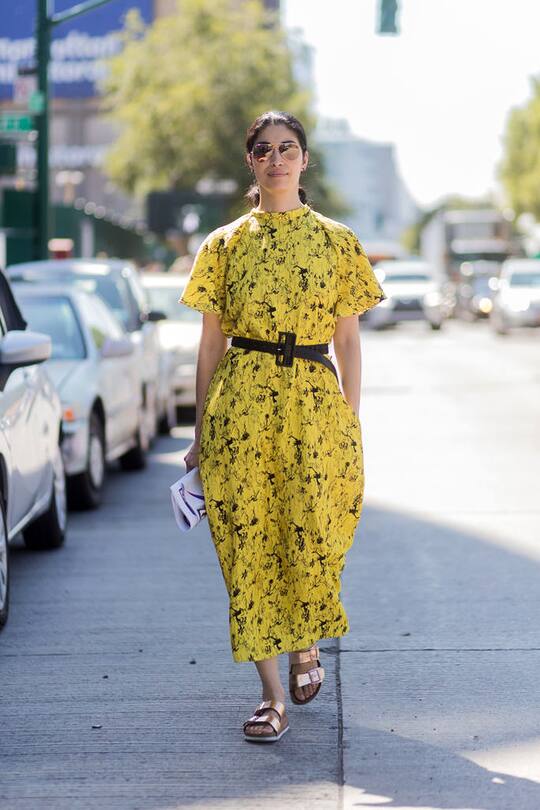 Caroline Issa an der NYFW