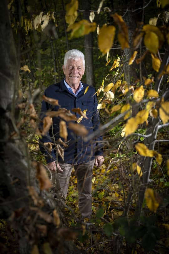 <p>Oft hält sich «Mister Eisenbahn» Benedikt Weibel in der Natur auf: «Beim Laufen kommen mir die besten Ideen.»</p>