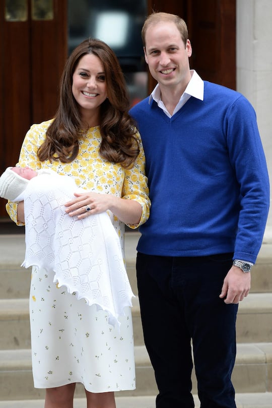 Kate William und Charlotte 2015