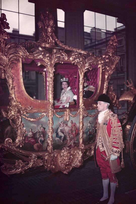 Queen Elizabeth Krönung Kutsche