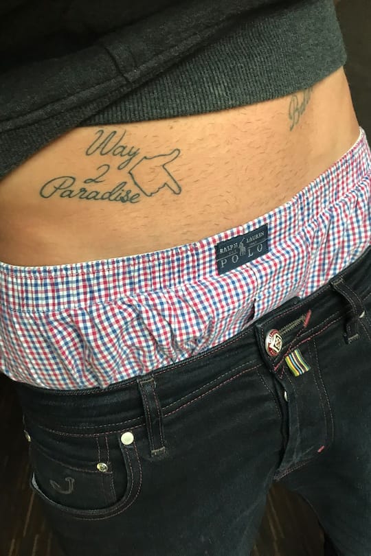 Vujo Gavric neues Tattoo Way to Paradise