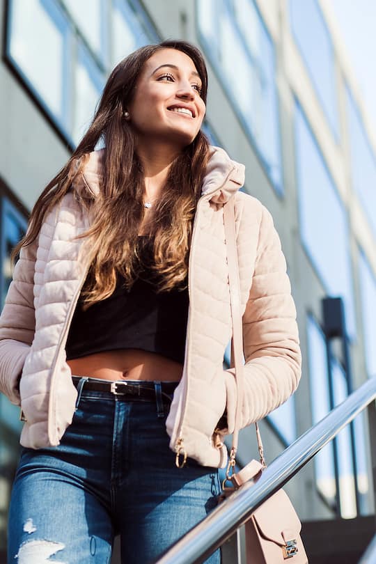 Sara Leutenegger Influencerin SI Shooting anlässlich Digitaltag Porträt Oktober 2018