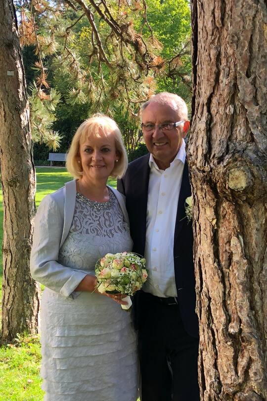 Beni Thurnheer mit Kathrin Hildebrand 2018