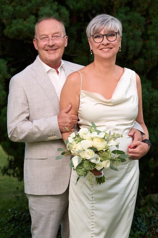 <p>Wie gemacht füreinander: Regula Esposito und Fredy Bickel krönen ihre Liebe mit einem grandiosen Hochzeitsfest.</p>