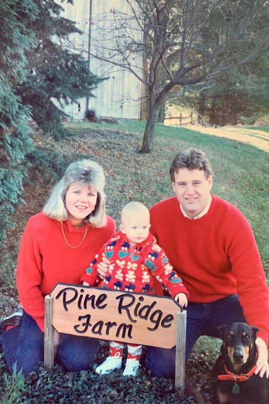 Taylor Swift mit ihren Eltern