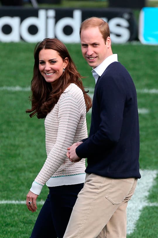 Prinz William und Herzogin Catherine Kate in Neuseeland 2014