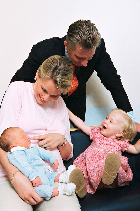 König Philipp Königin Mathilde Prinz Gabriel Prinzessin Elisabeth