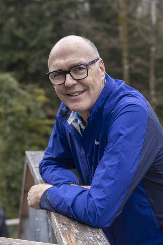 Zweimal pro Woche versucht Martin Pfister, rund 45 Minuten joggen zu gehen. «Beim Laufen habe ich gute Ideen», sagt der 61-jährige Zuger.