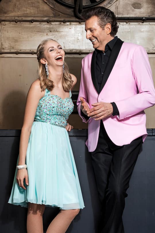 Bo Katzman und Tochter Ronja