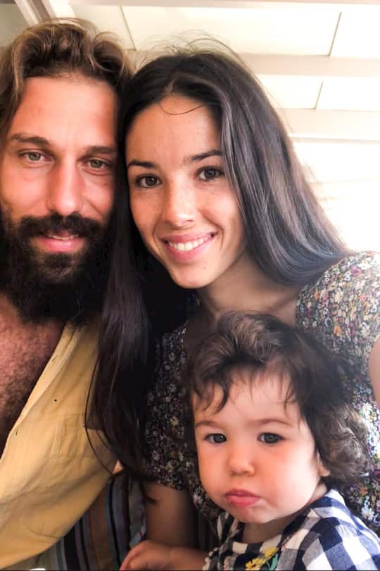 Giorgos, Lauriane und Madeleine