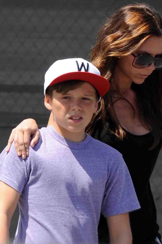 Victoria und Brooklyn Beckham