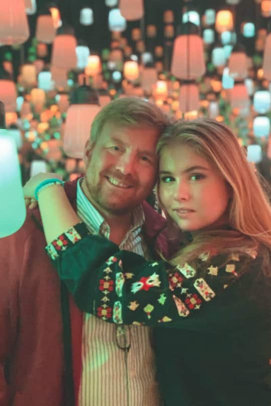 Kronprinzessin Amalia König Willem-Alexander der Niederlande