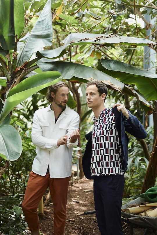 Morris (Bart) und Lior Etter, Gruender der Non-Profit Organisation WfW Wasser fuer Wasser