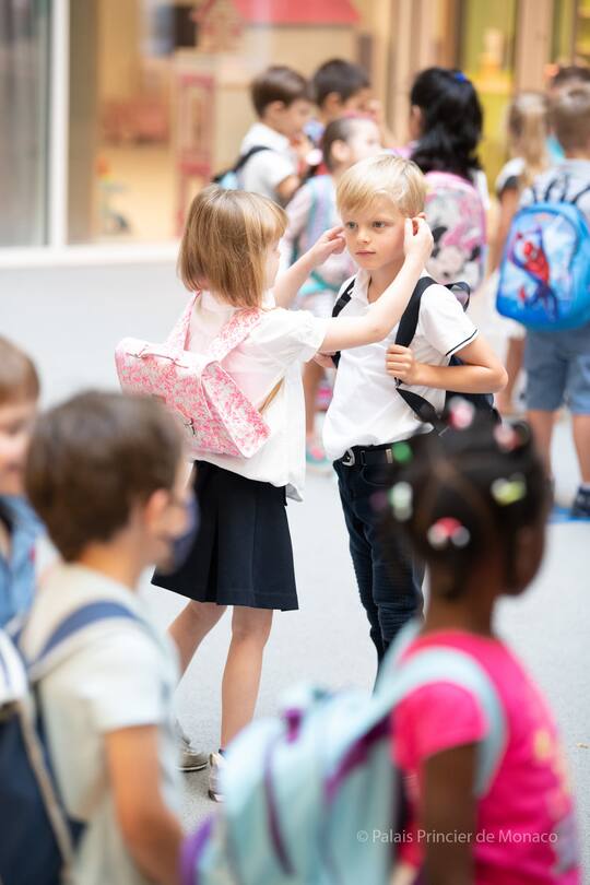 Prinz Jacques Prinzessin Gabriella von Monaco