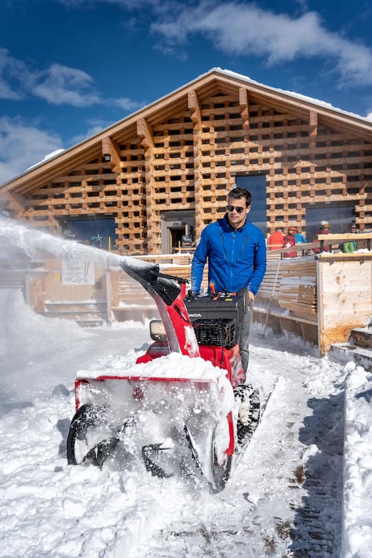 Patrick Küng mit Bianca