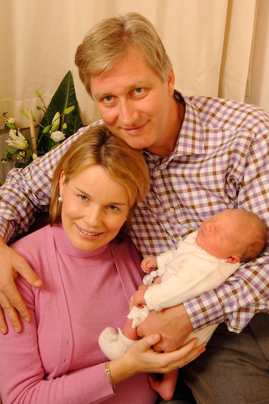 König Philippe Königin Mathilde Prinz Emmanuel