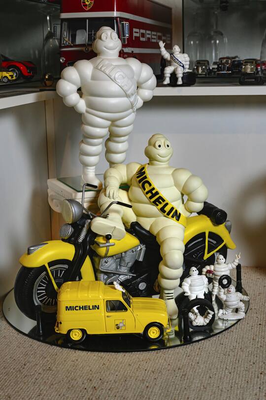 Das grosse weisse Michelin-Männli hat er in Frankreich gefunden.