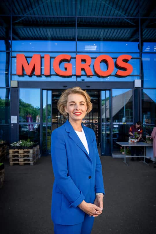 Fels in der Brandung: Ursula Nold führt die Migros durch turbulente Zeiten.