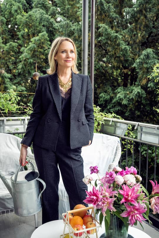 <p>Geboren im Sternzeichen Fische, ist Eva Wannenmacher auch eine Romantikerin. So präsentiert sich auch ihre kleine Outdoor-Oase in ihrer Wohnung in Zürich.</p>