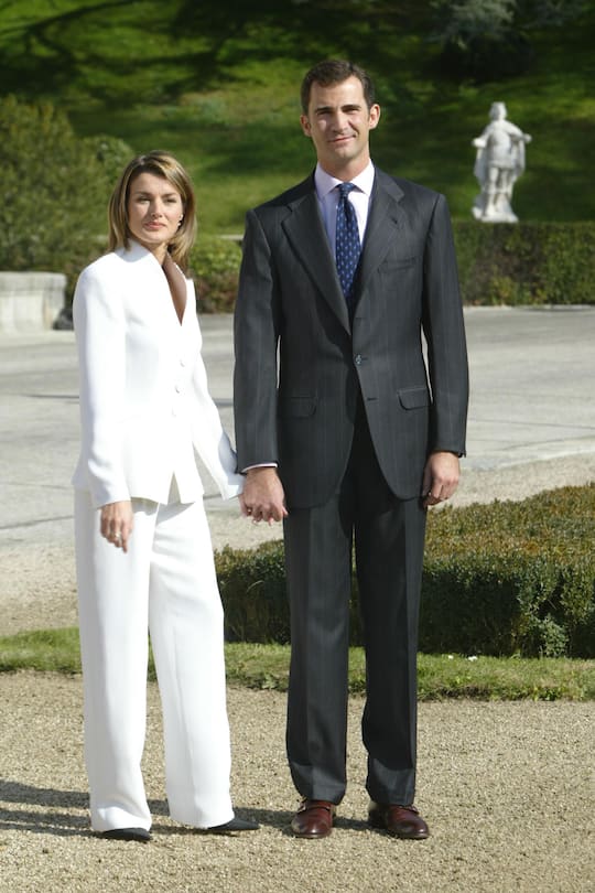 Verlobung 2003 Felipe Letizia