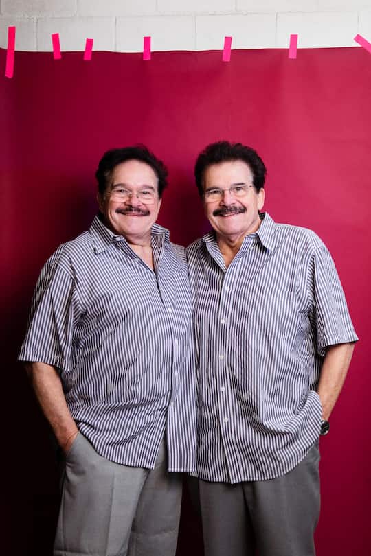 <p>Jetzt sind nochmals Sie dran! Wer ist wer? Evelyn: «Früher glichen wir uns noch mehr. Doch verwechselt haben wir uns nie.»</p>