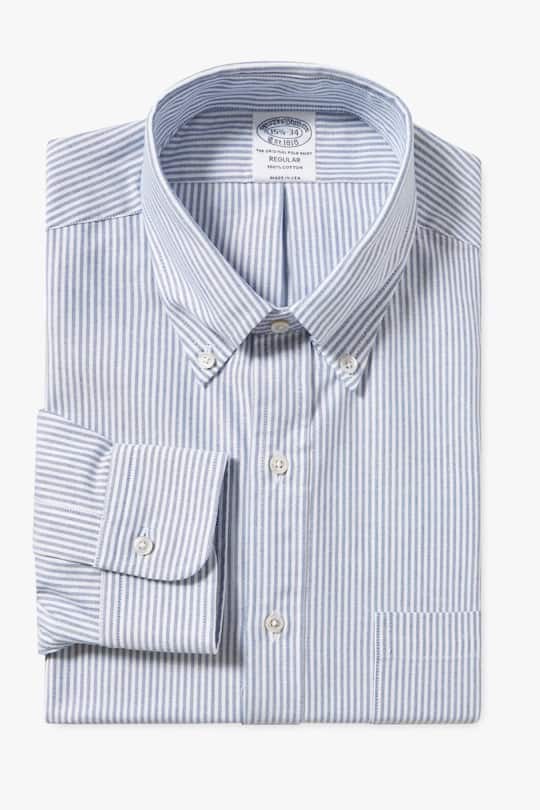 Brooks BrothersOxfordhemd mit Button-Down-Kragen, CHF 165.–