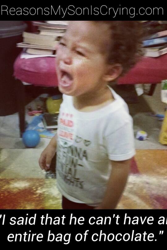 ReasonsMySonIsCrying heulende Kinder