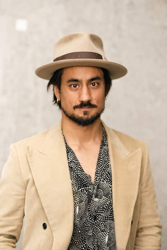 Portrait eines Mannes mit Hut.