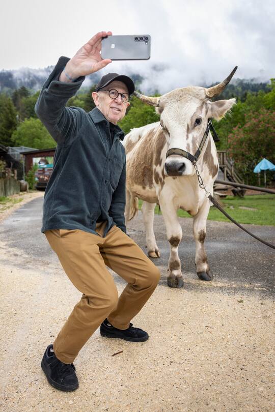 Victor Giacobbo im Siky Park