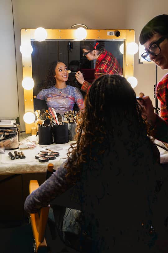 In einem Tanzstudio in Hollywood