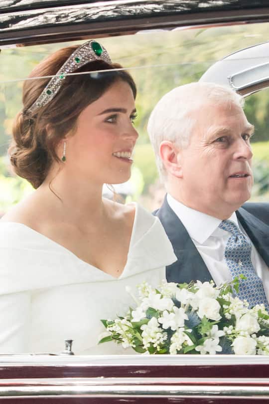 Prinzessin Eugenie und Prinz Andrew