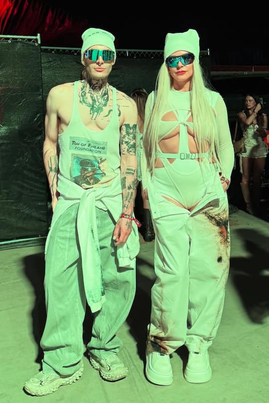 Yannik Zamboni besuchte mit Heidi Klum das Coachella-Festival in Kalifornien.